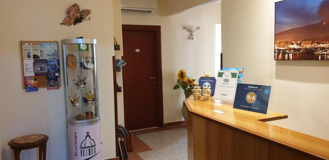 Rs San Sebastiano Holidays Ачиреале Экстерьер фото